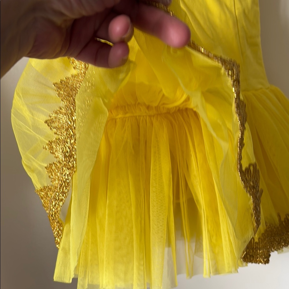 Yellow Princess Dance Tutu - Picture 3 of 4